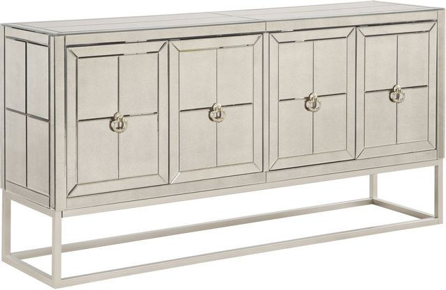 Coast2Coast Home™ Giselle Bette Mirror/Gold Sideboard Credenza-0