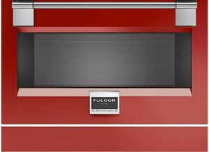Fulgor® Milano 36" Glossy Red Pro Range Door Kit
