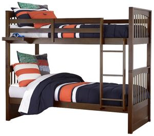 Hillsdale Furniture Pulse Chocolate Twin Over Twin Bunk Bed