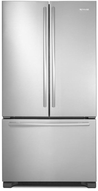 JennAir® 22.0 Cu. Ft. Counter Depth French Door Refrigerator-Stainless Steel-0
