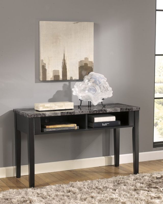 Signature Design by Ashley® Maysville 3 Piece Black Occasional Table Set 1