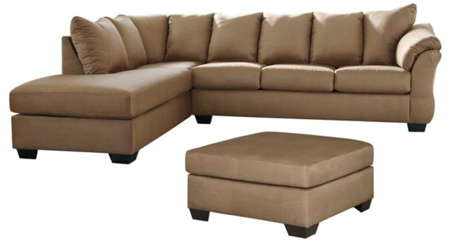 Signature Design by Ashley® Darcy 3-Piece Mocha Living Room Seating Set