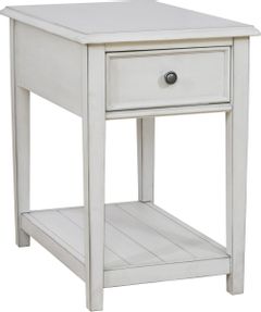 Signature Design by Ashley® Kanwyn Antique White End Table