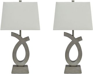 Ashley® Amayeta Set of 2 Piece Contemporary Table Lamps