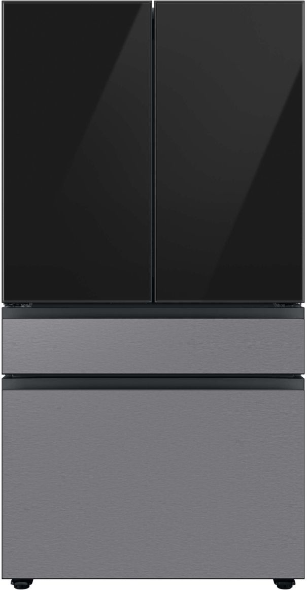 Samsung Bespoke 36" Stainless Steel French Door Refrigerator Bottom Panel-3