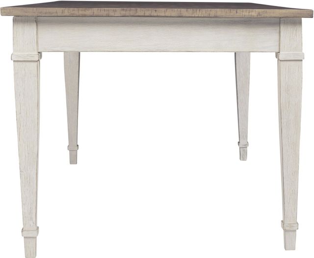 Signature Design by Ashley® Skempton White/Light Brown Dining Table-2