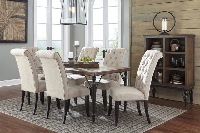 Signature Design by Ashley® Tripton Linen Dining Upholstered Side Chair 6