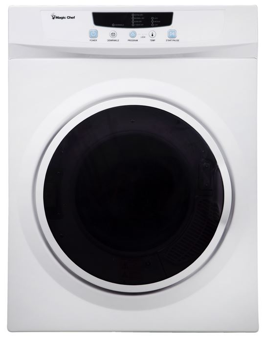 Magic Chef® 3.5 Cu. Ft. White Compact Electric Dryer