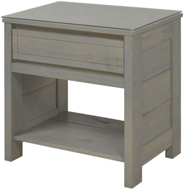 Crate Designs™ WildRoots Storm Finish 24" Night Table