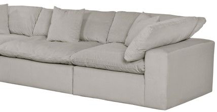 Jackson Furniture Posh Dove 4-Piece Sectional Sofa Set 2