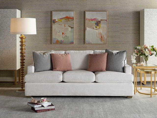Universal Explore Home™ Malibu Easy Street Snow Slipcover Sofa-3