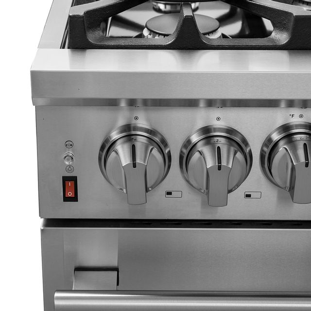 FORNO® Alta Qualita 36" Stainless Steel Pro Style Dual Fuel Natural Gas Range 7