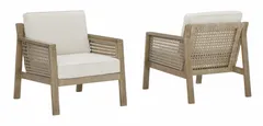 Signature Design by Ashley® Barn Cove 2-Piece Brown Lounge Chair Set