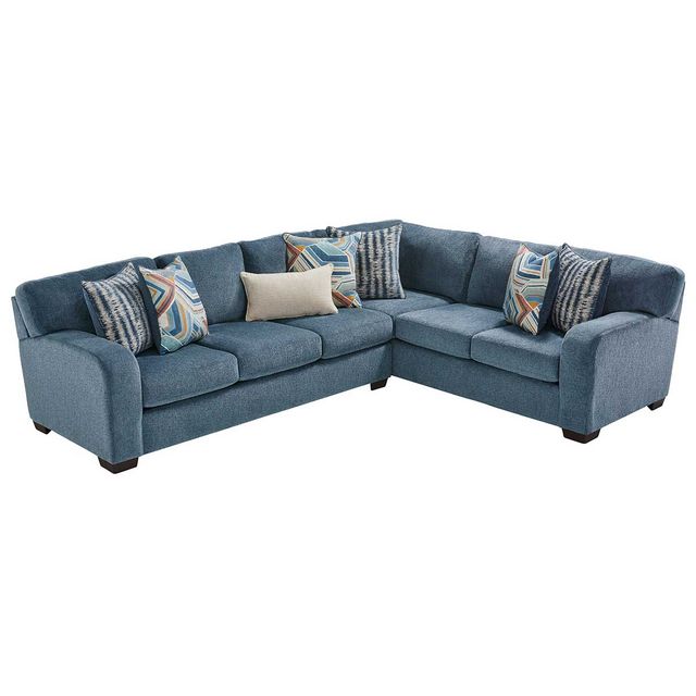 Sienna Way Blue 2 Piece Sectional-0