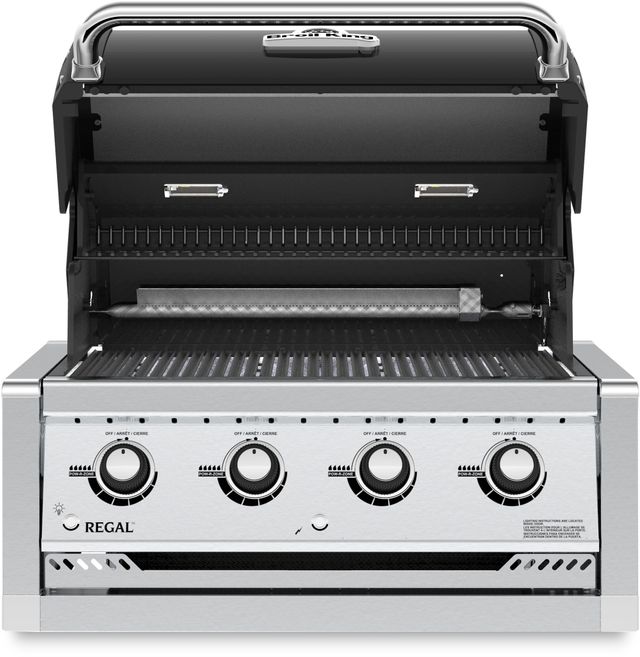 Broil King® Regal™ S420 27" Stainless Steel Built-In Grill-1