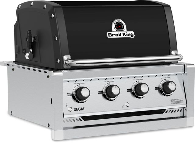 Broil King® Regal™ S420 27" Stainless Steel Built-In Grill-2