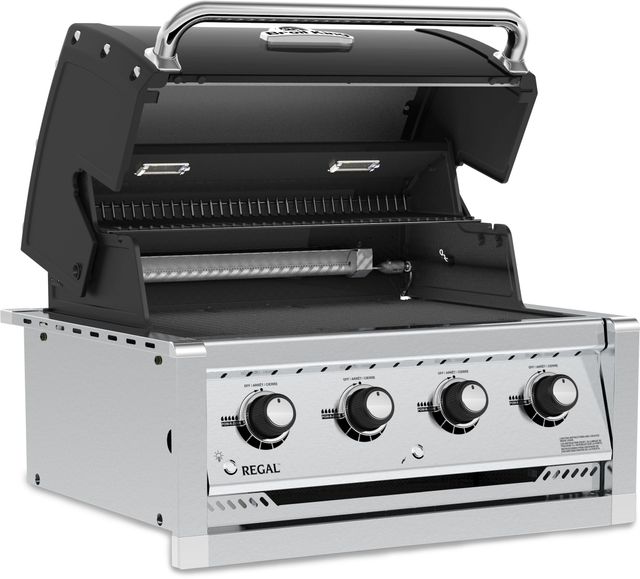 Broil King® Regal™ S420 27" Stainless Steel Built-In Grill-3