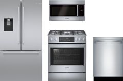 Bosch 4 Piece Kitchen Package-Stainless Steel-BOKITHGI8056UC2