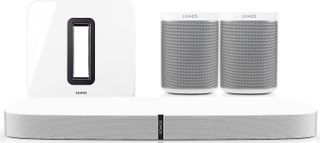 Sonos® 5.1 Entertainment Playbase Set-White