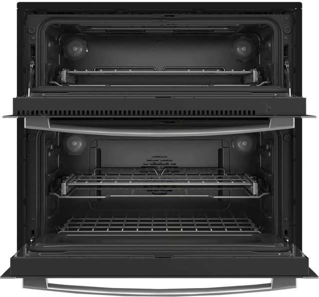 GE Profile™ 30" Stainless Steel Double Electric Wall Oven-1