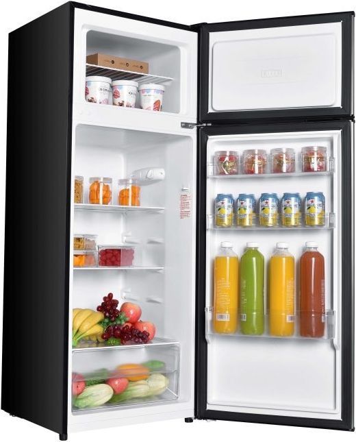 Danby® 7.4 Cu. Ft. Black/Stainless Counter Depth Top Mount Refrigerator-2