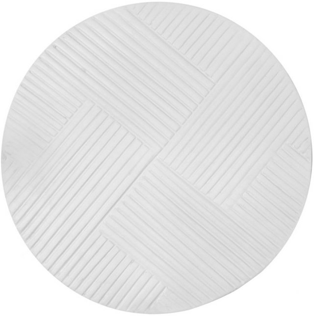 Moe's Home Collection Foundation White Outdoor Accent Table 2