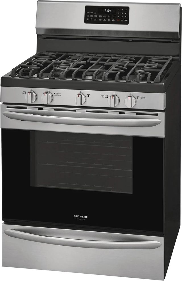 Frigidaire Gallery® 30" Stainless Steel Free Standing Gas Range with Air Fry 14