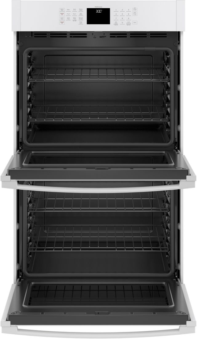 GE® 30" White Electric Built In Double Oven-1