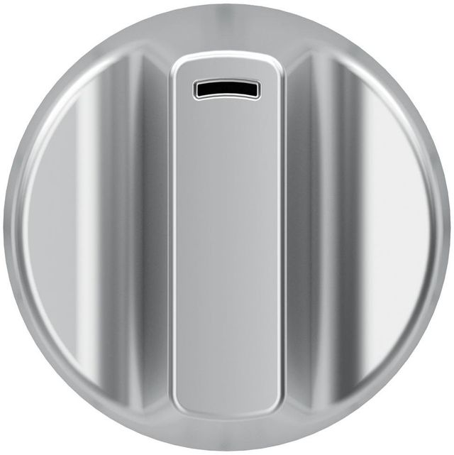 Café™ Brushed Stainless Steel French Door Handles and Knob Kit 1