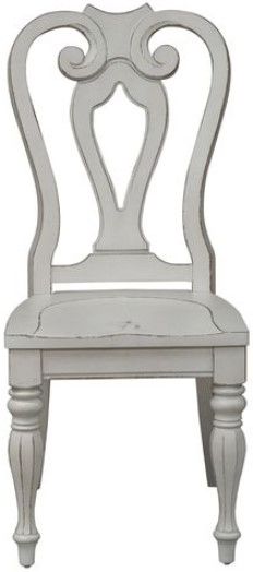 Liberty Magnolia Manor Opt 5 Piece Antique White Leg Table Set 4