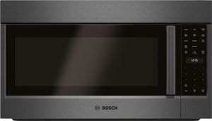Bosch 800 Series 1.8 Cu. Ft. Black Stainless Steel Over the Range Microwave