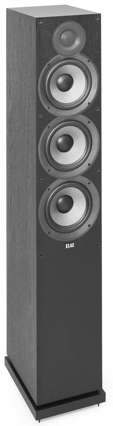 Elac Debut 2.0 F6.2 Black Tower Speaker 1