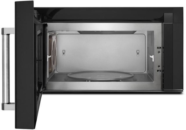 KitchenAid® 1.9 Cu. Ft. PrintShield™ Black Stainless Steel Over The Range Microwave-2