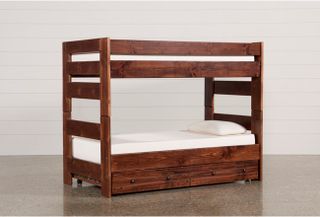 Trendwood Inc. Sedona Big Sky Cinnamon Full/Full Bunk Bed with Underdresser