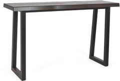 Steve Silver Co.® Jennings Cherry Tops With Ebony 60" Counter Bar Table