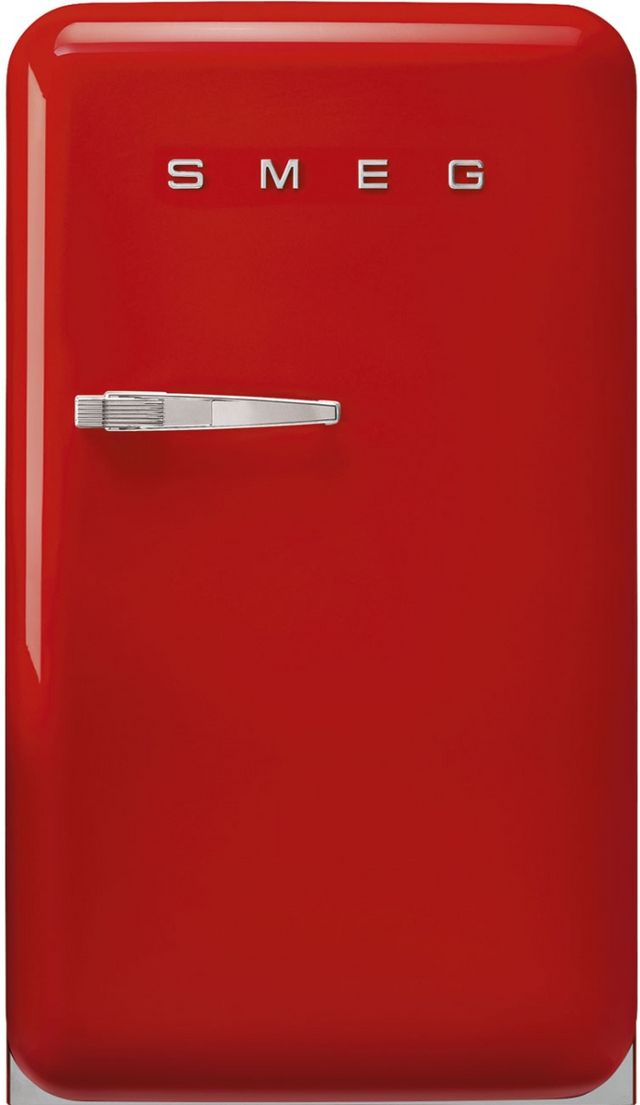 Smeg 4.5 Cu. Ft. Red Compact Refrigerator | KAM Appliances | Hyannis ...