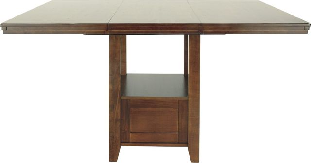 Signature Design by Ashley® Ralene Medium Brown Counter Height Dining Room Table 3