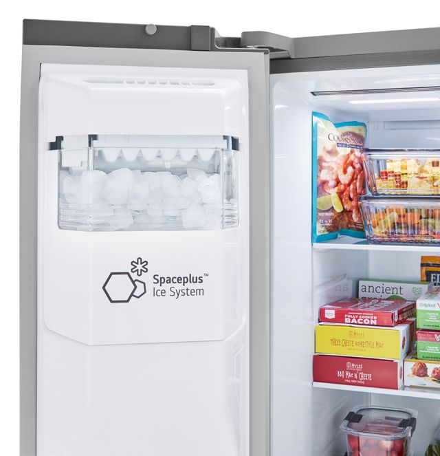 LG 27.2 Cu. Ft. Stainless Steel Look Side-by-Side Refrigerator 12