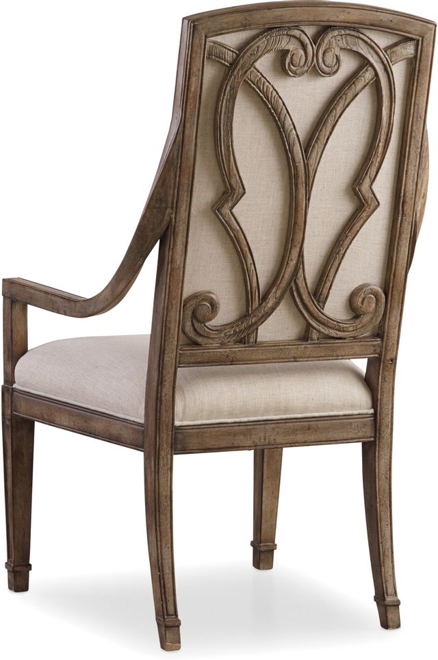 Hooker® Furniture Solana Light Caramel Latte Upholstered Host Chair 1