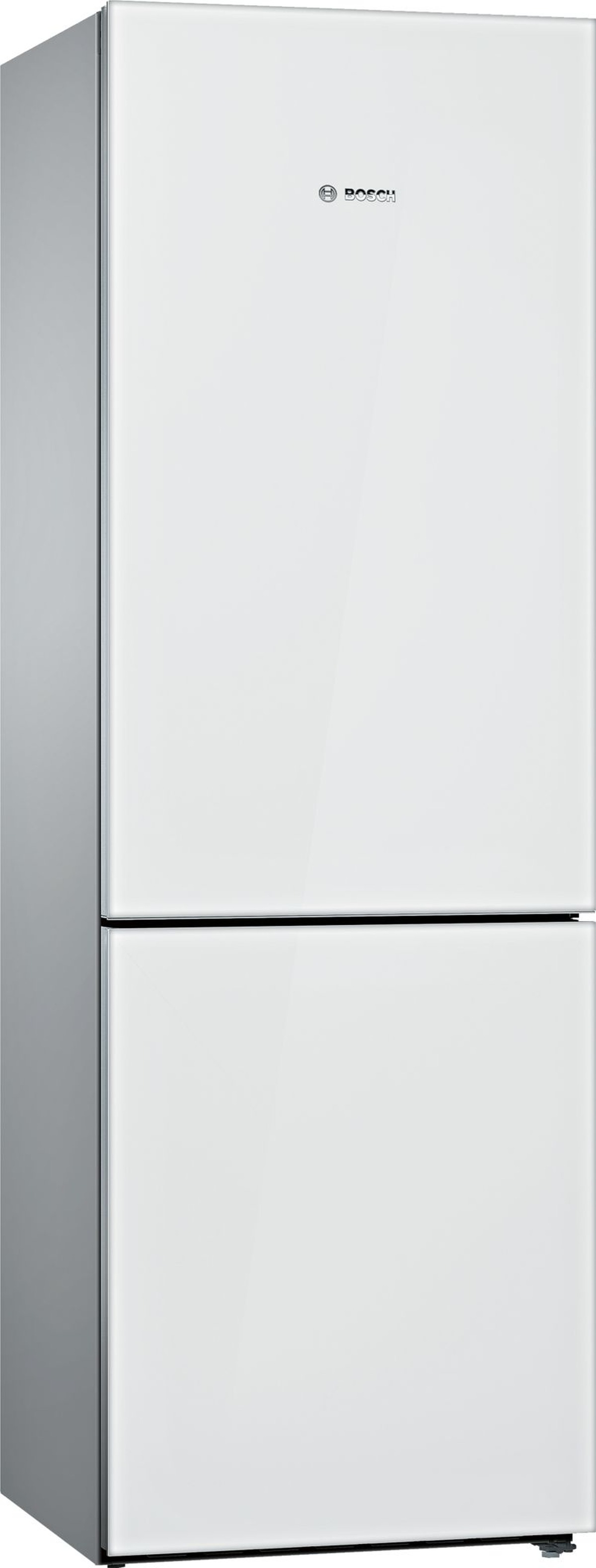 Bosch® 800 Series 10.0 Cu. Ft. White Counter Depth Bottom Freezer Refrigerator