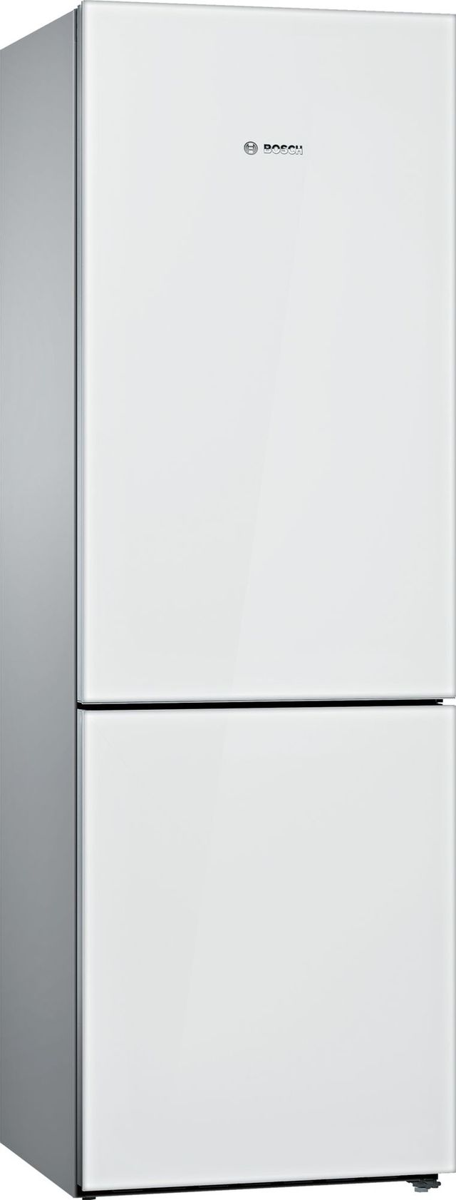 Bosch® 800 Series 10.3 Cu. Ft. White Bottom Freezer Refrigerator-0