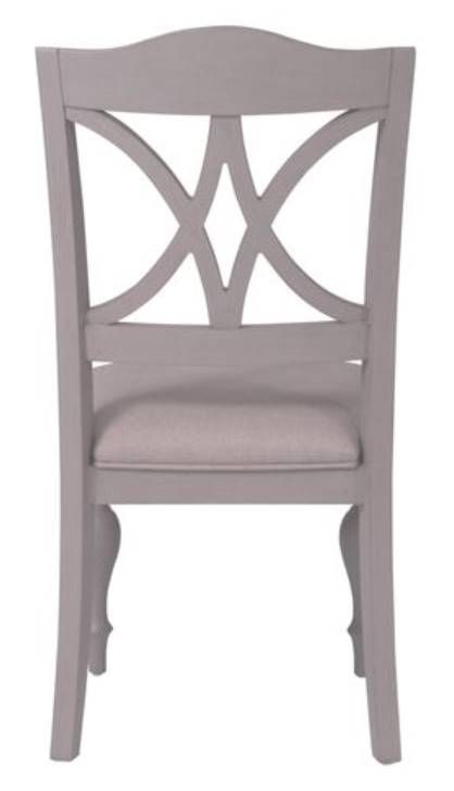 Liberty Summer House Dove Grey Slat Back Side Chair 4
