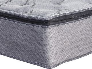 Sierra Sleep® By Ashley Curacao Innerspring Pillow Top Plush Queen Mattress in a Box