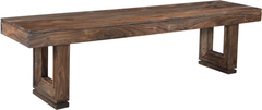 Coast to Coast Imports™ Brownstone Nut Brown Dining Bench