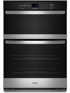 Whirlpool® 30" Stainless Steel Oven/Micro Combo Electric Wall Oven 