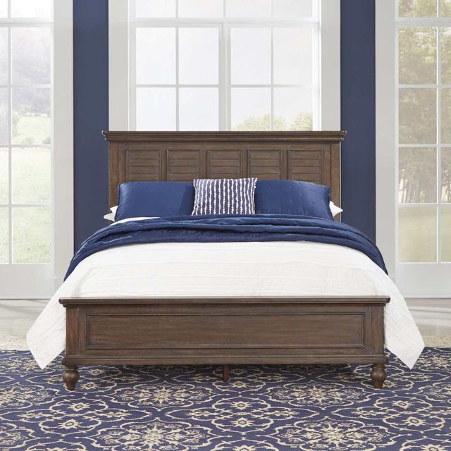 homestyles® Marie Distressed Oak Queen Bed 5