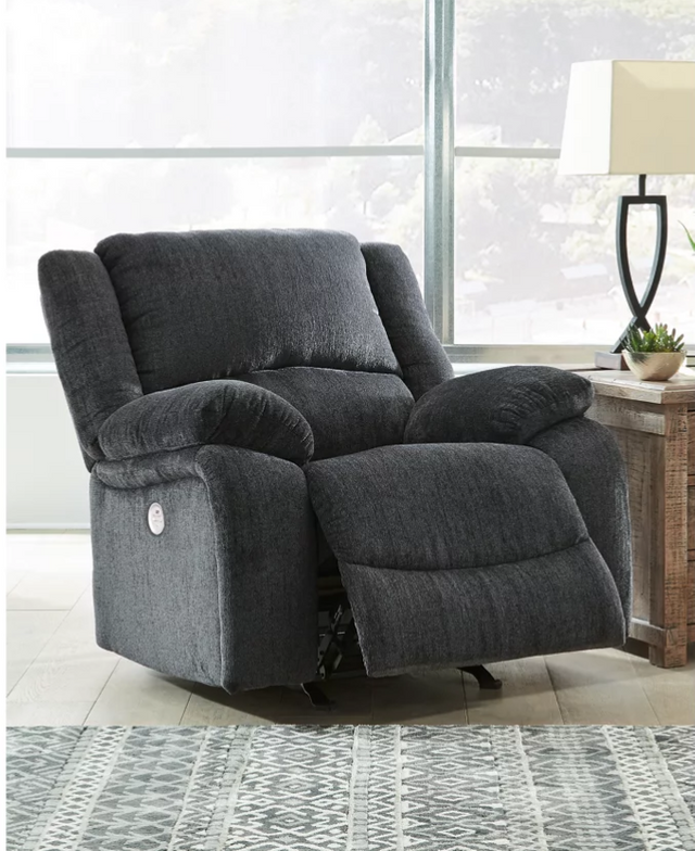 Signature Design by Ashley® Draycoll Slate Power Rocker Recliner-2