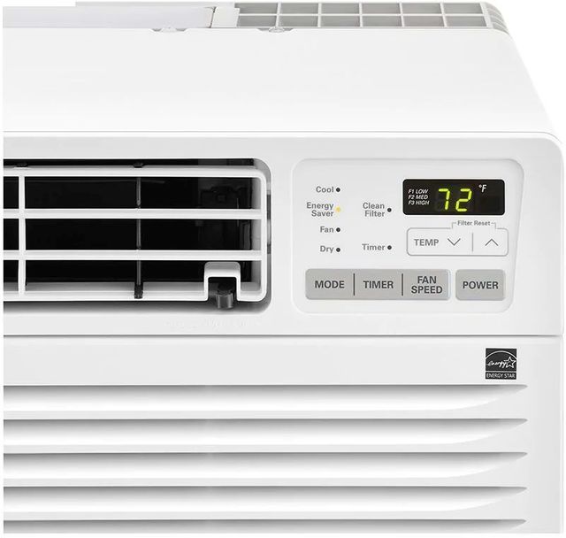 LG 11,200 BTU's White Thru-The-Wall Air Conditioner with Heat 4