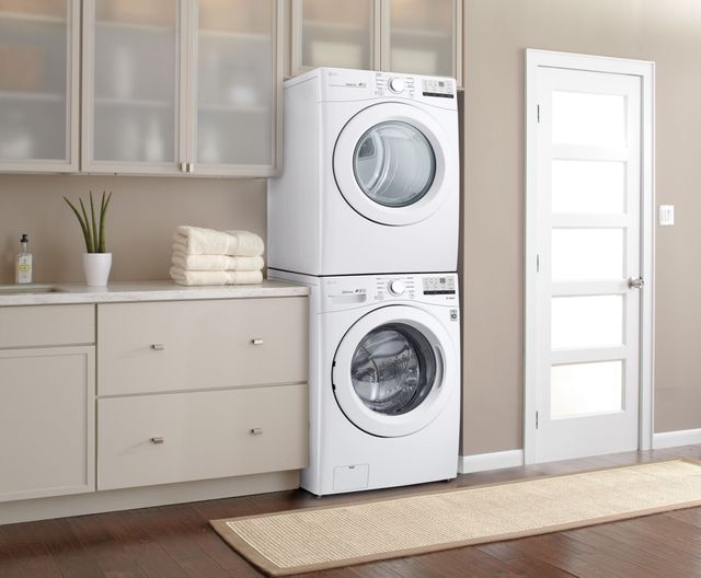LG 4.5 Cu. Ft. White Front Load Washer 8