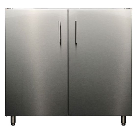 Kalamazoo™ Outdoor Gourmet Signature Series 36" Marine-Grade Stainless Steel Sink Cabinet with Double Door